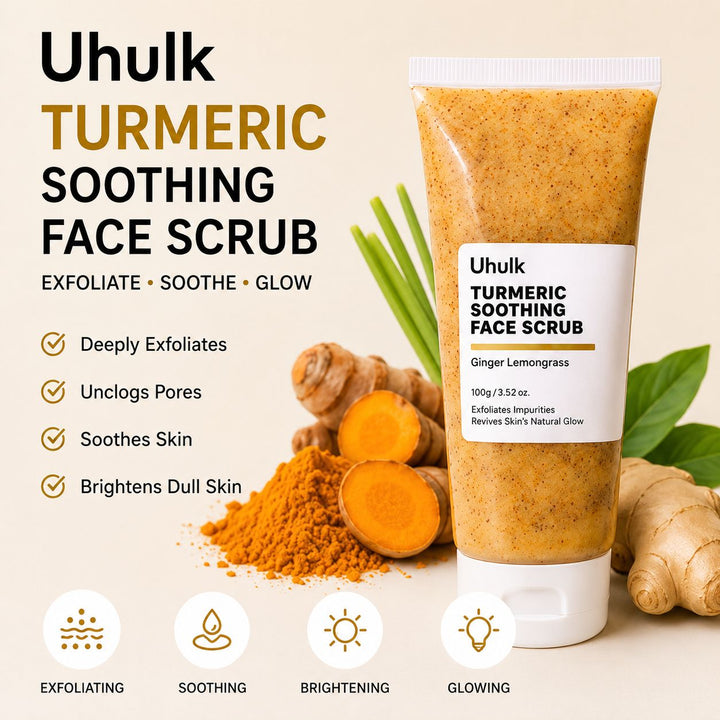 Uhulk Turmeric Soothing Face Scrub