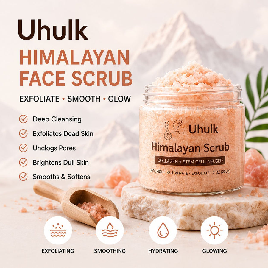 Uhulk Himalayan Renewing Face Scrub