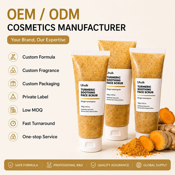 Uhulk Turmeric Soothing Face Scrub