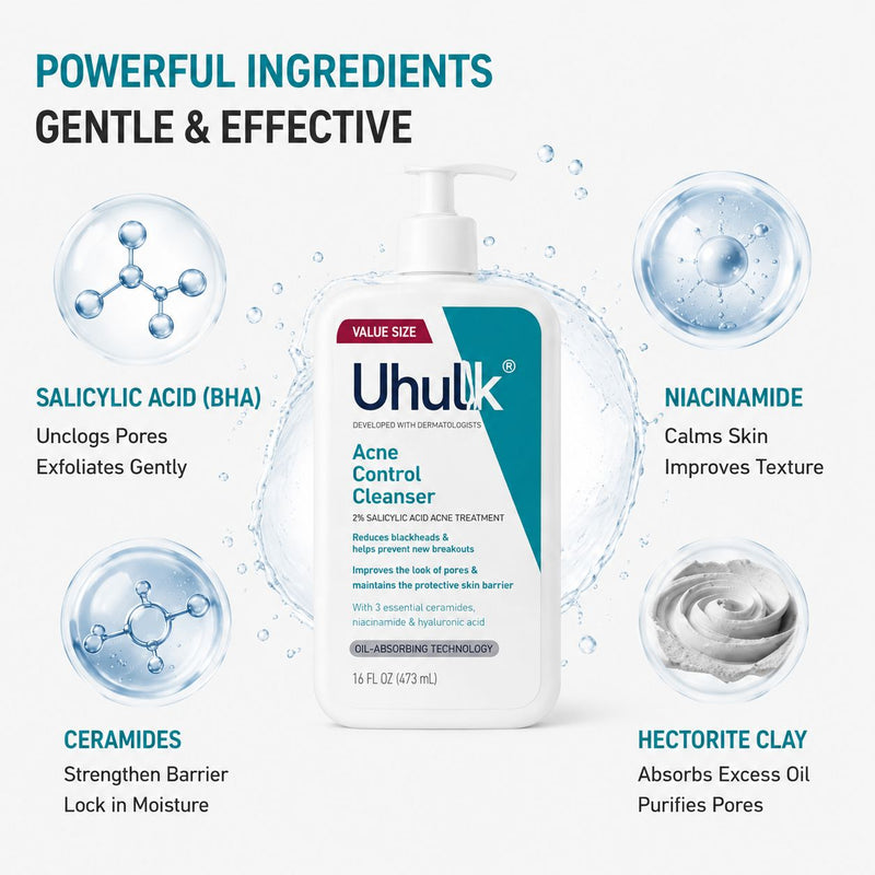 Uhulk Acne Control Cleanser