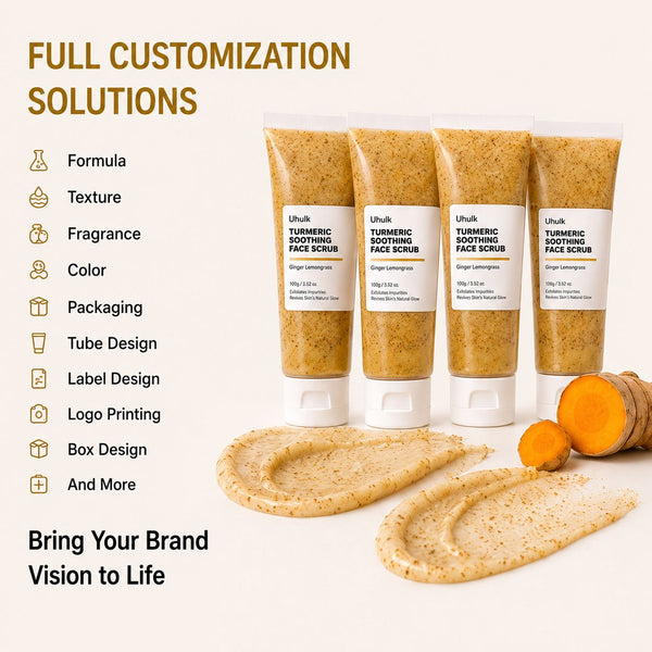 Uhulk Turmeric Soothing Face Scrub