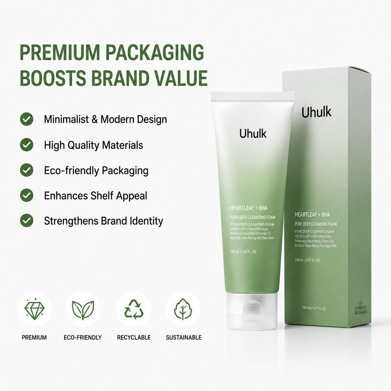 Uhulk Heartleaf BHA Cleanser