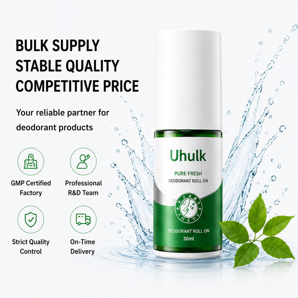 Uhulk Pure Fresh Deodorant