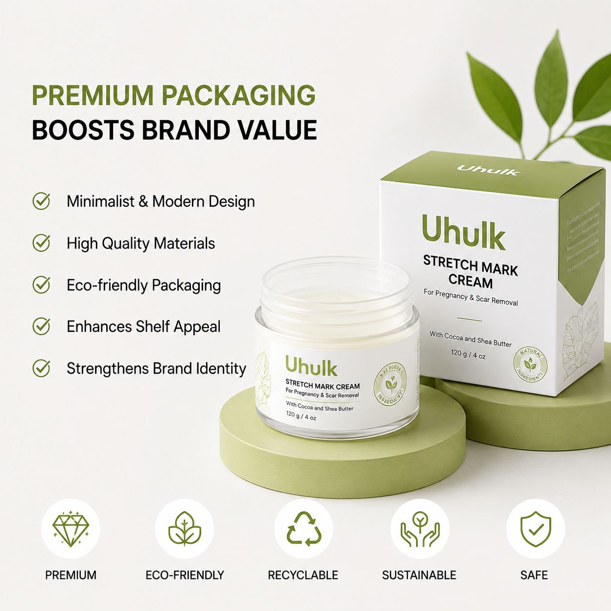 Uhulk Pregnancy Care Stretch Mark Cream