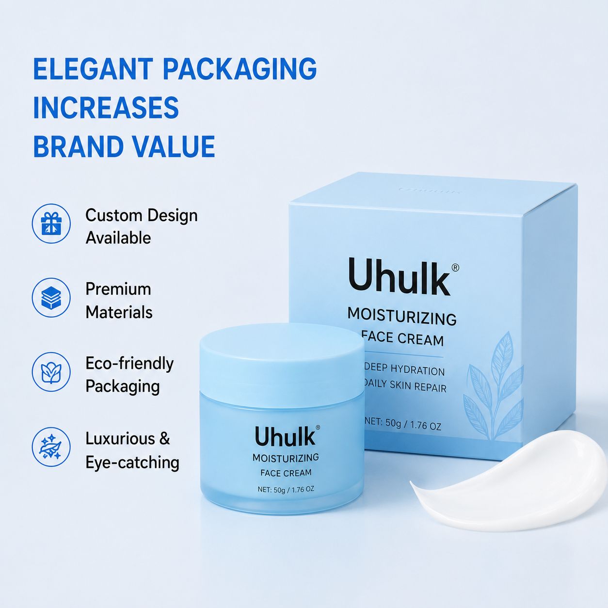 Uhulk Hyaluronic Acid Face Cream