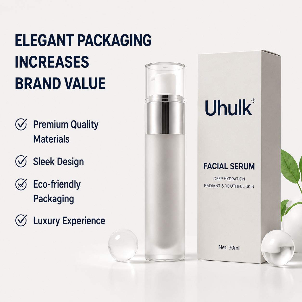 Uhulk Tranexamic Acid Brightening Facial Serum