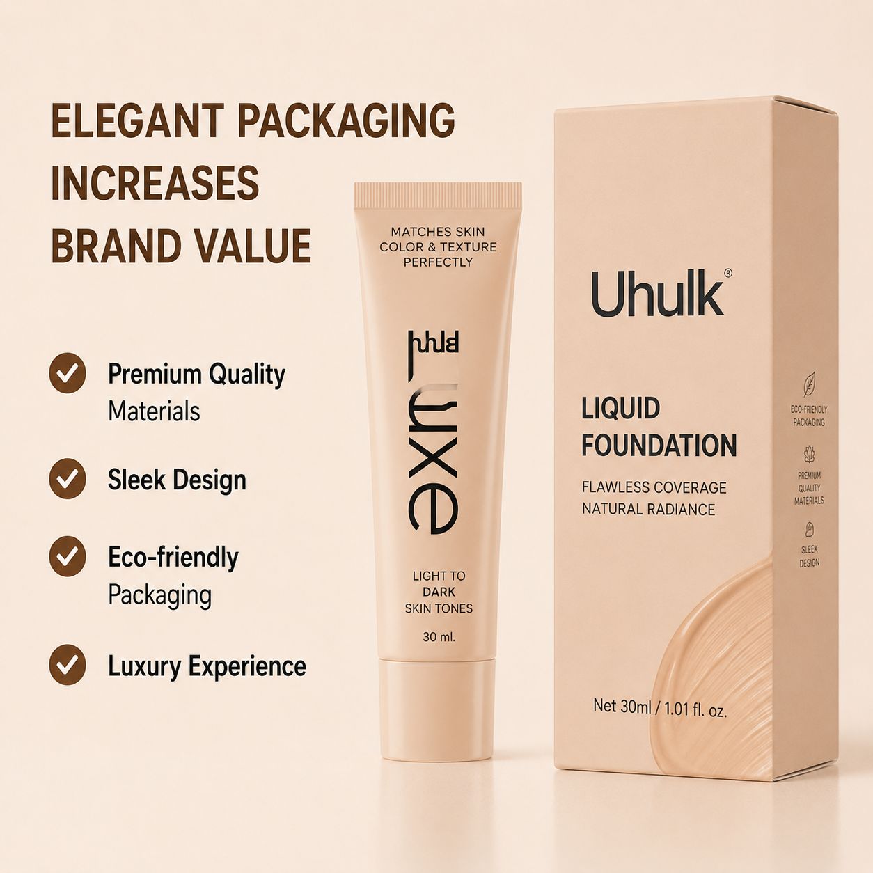 Uhulk Velvet Matte Foundation