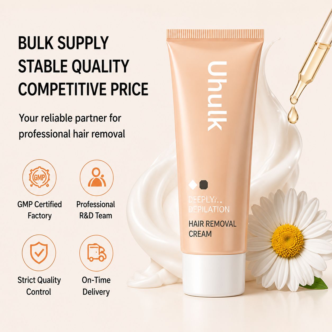 Uhulk Deep Depilation Hair Removal Cream