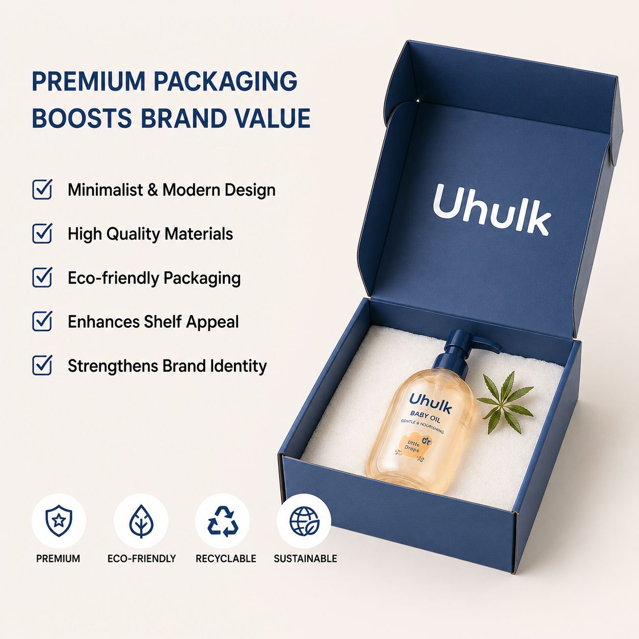 Uhulk Gentle Nourishing Baby Oil