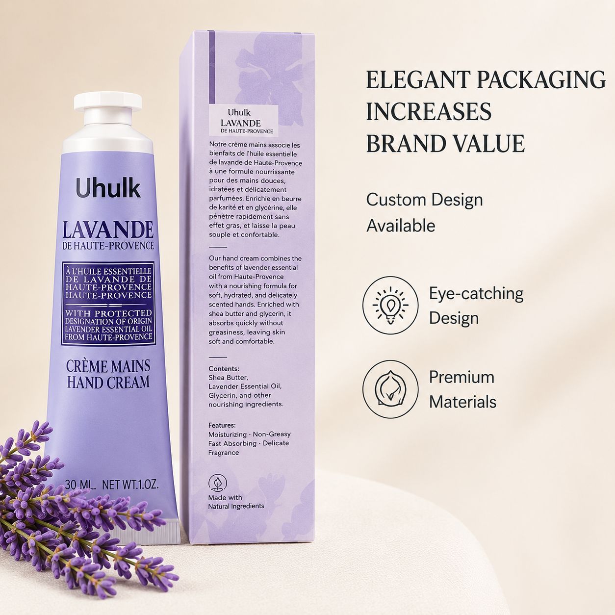 Uhulk Lavender Hand Cream