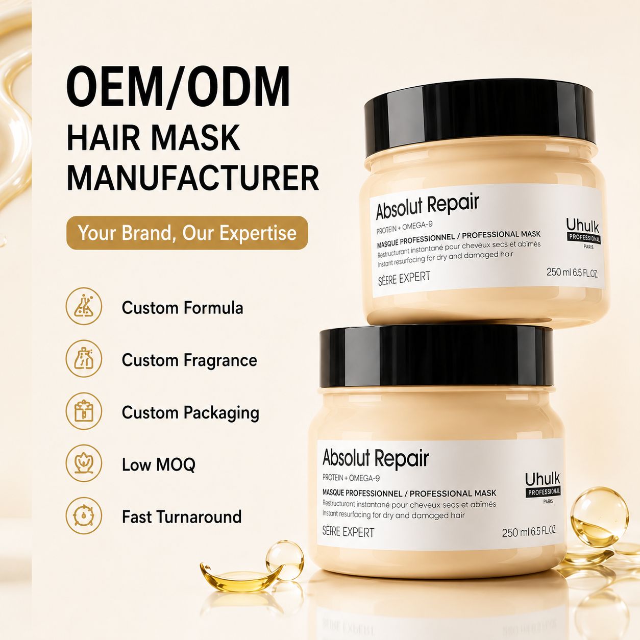 Uhulk Protein Hair Mask