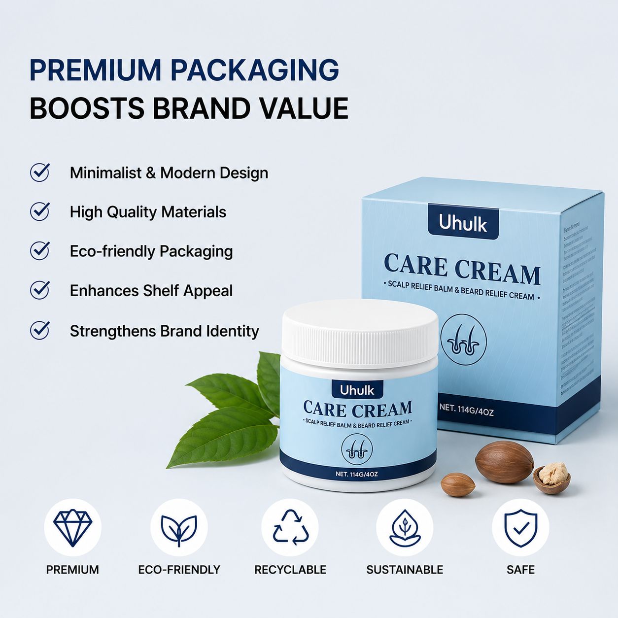 Uhulk Nourishing Beard Care Cream