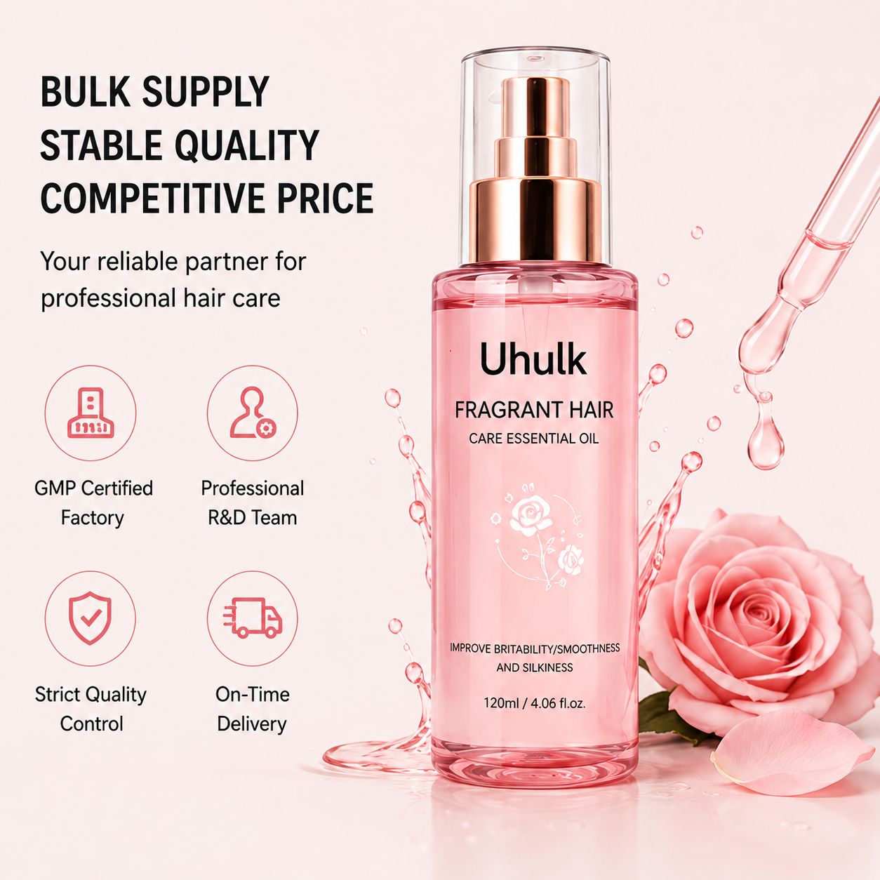 Uhulk Fragrant Essential Hair Oil