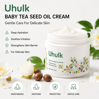 Uhulk Tea Seed Nourishing Baby Cream