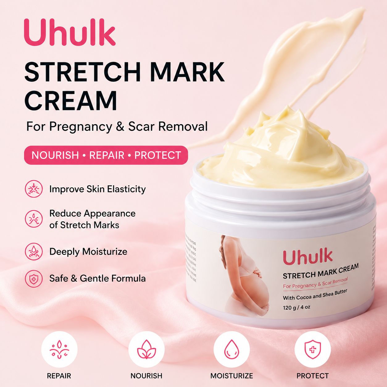Uhulk Collagen Stretch Mark Cream