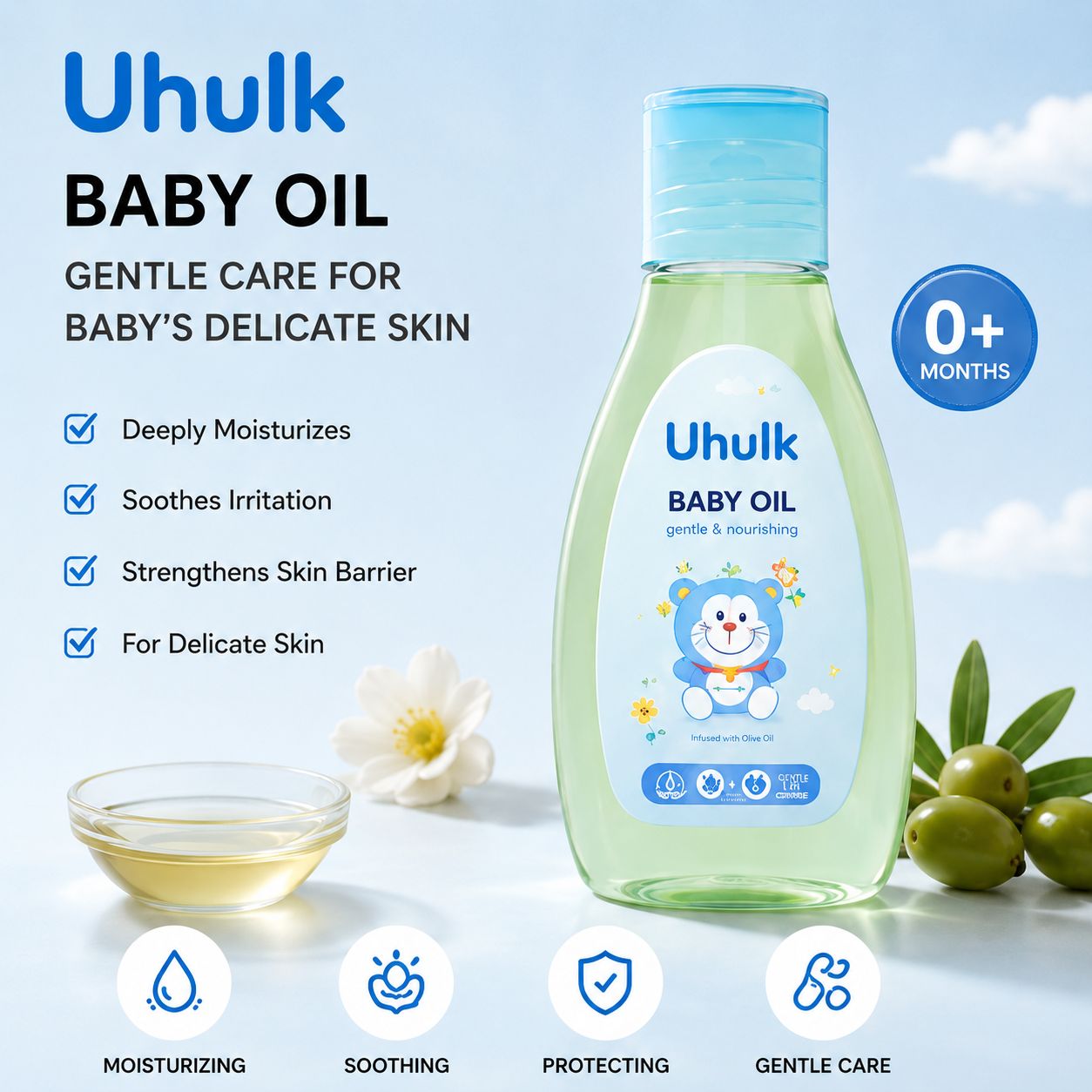 Uhulk Baby Chamomile Oil