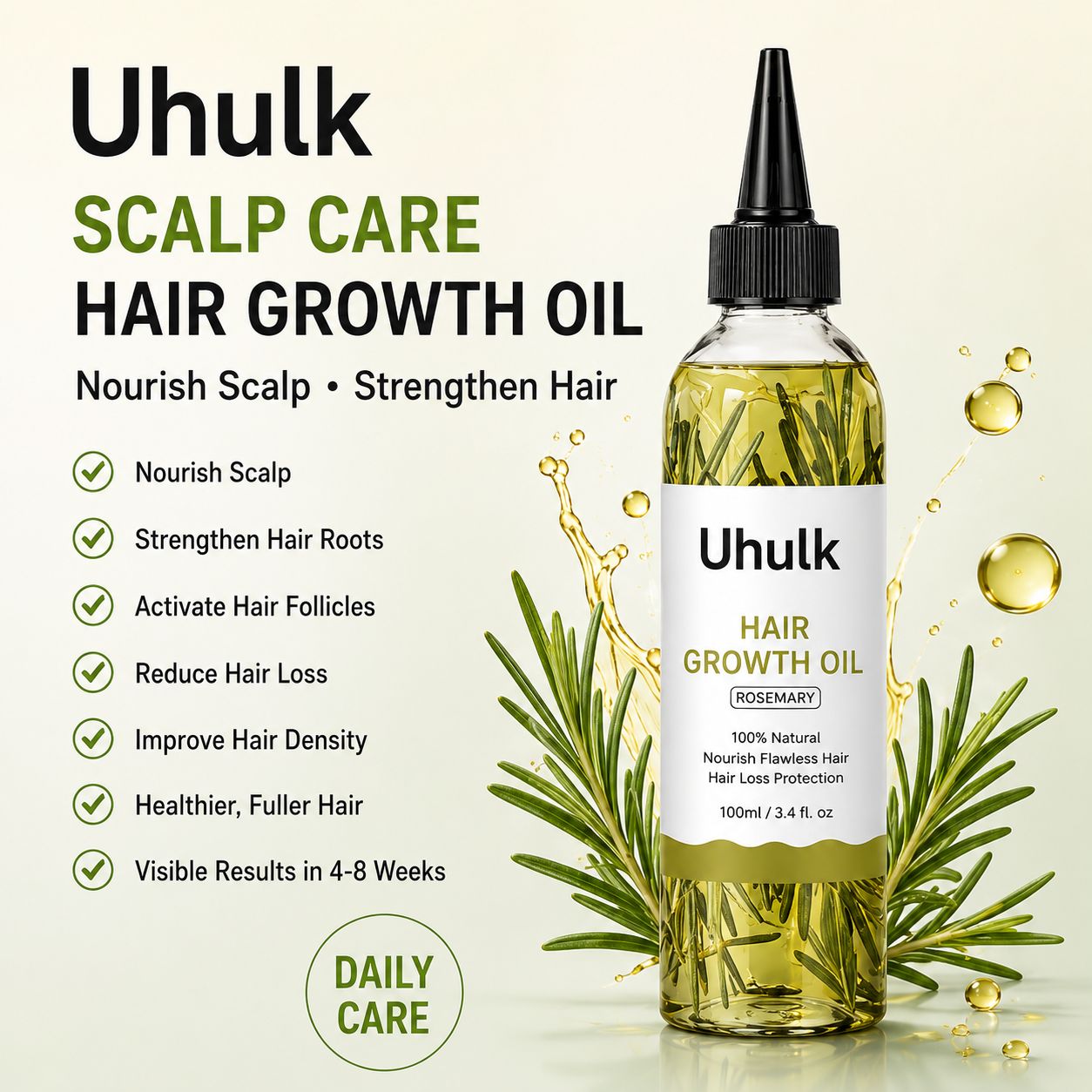 Uhulk Herbal Scalp Care Oil
