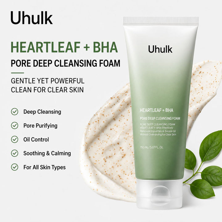 Uhulk Heartleaf BHA Cleanser