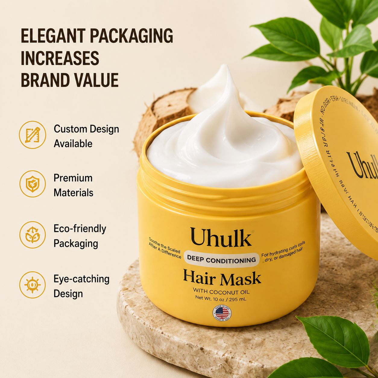 Uhulk Coconut Hair Mask