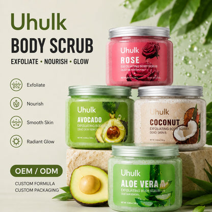 Uhulk Coconut Exfoliating Body Scrub