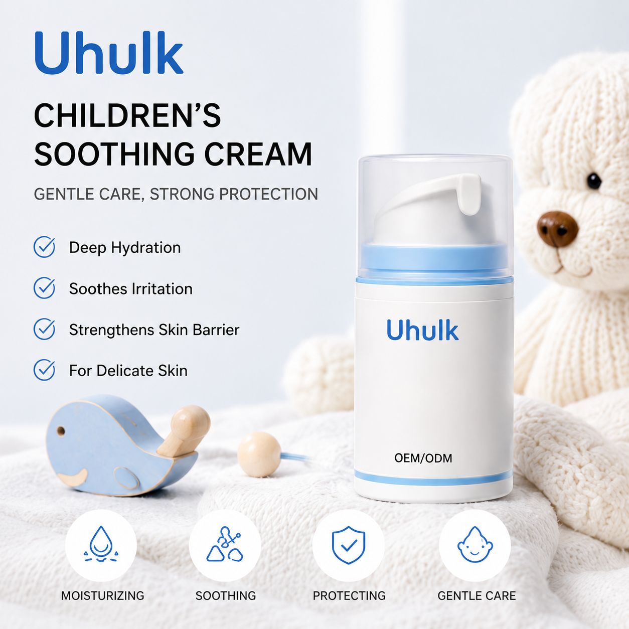Uhulk Gentle Soothing Baby Cream