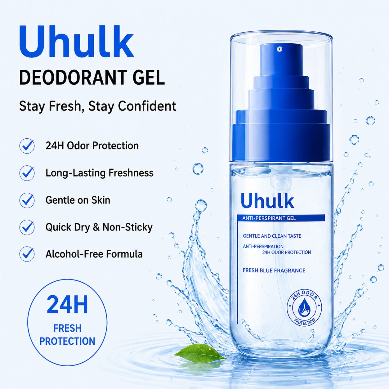Uhulk Cooling Gel Deodorant