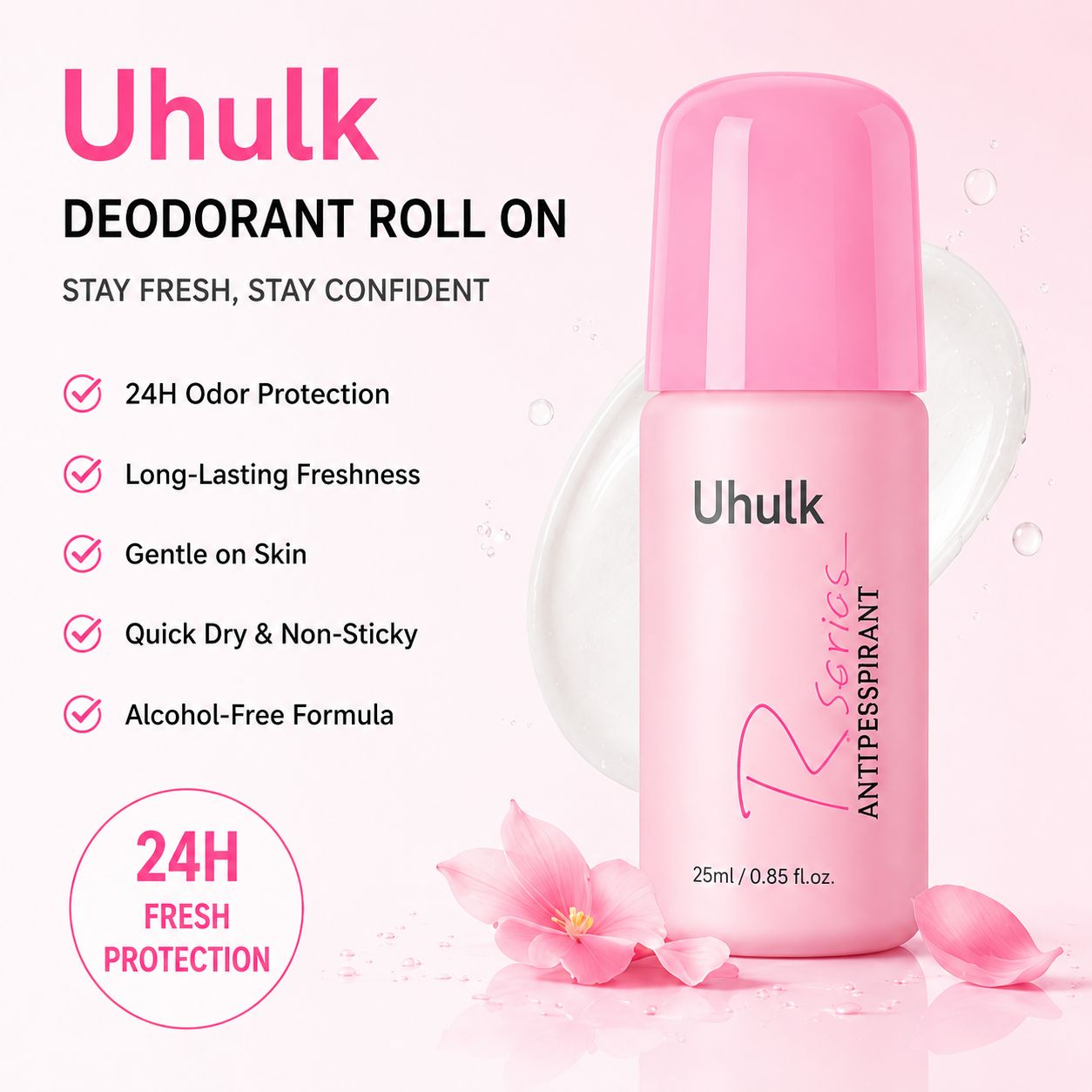 Uhulk Floral Fresh Deodorant
