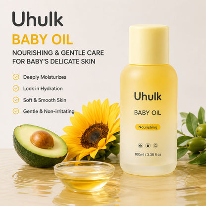 Uhulk Avocado Nourishing Baby Oil
