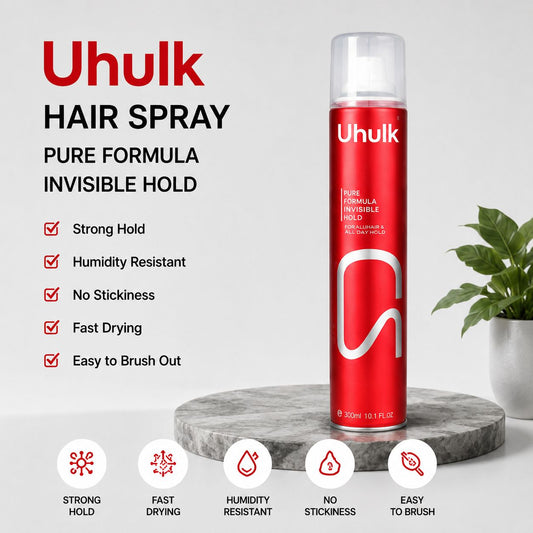 Uhulk Invisible Hold Hair Spray