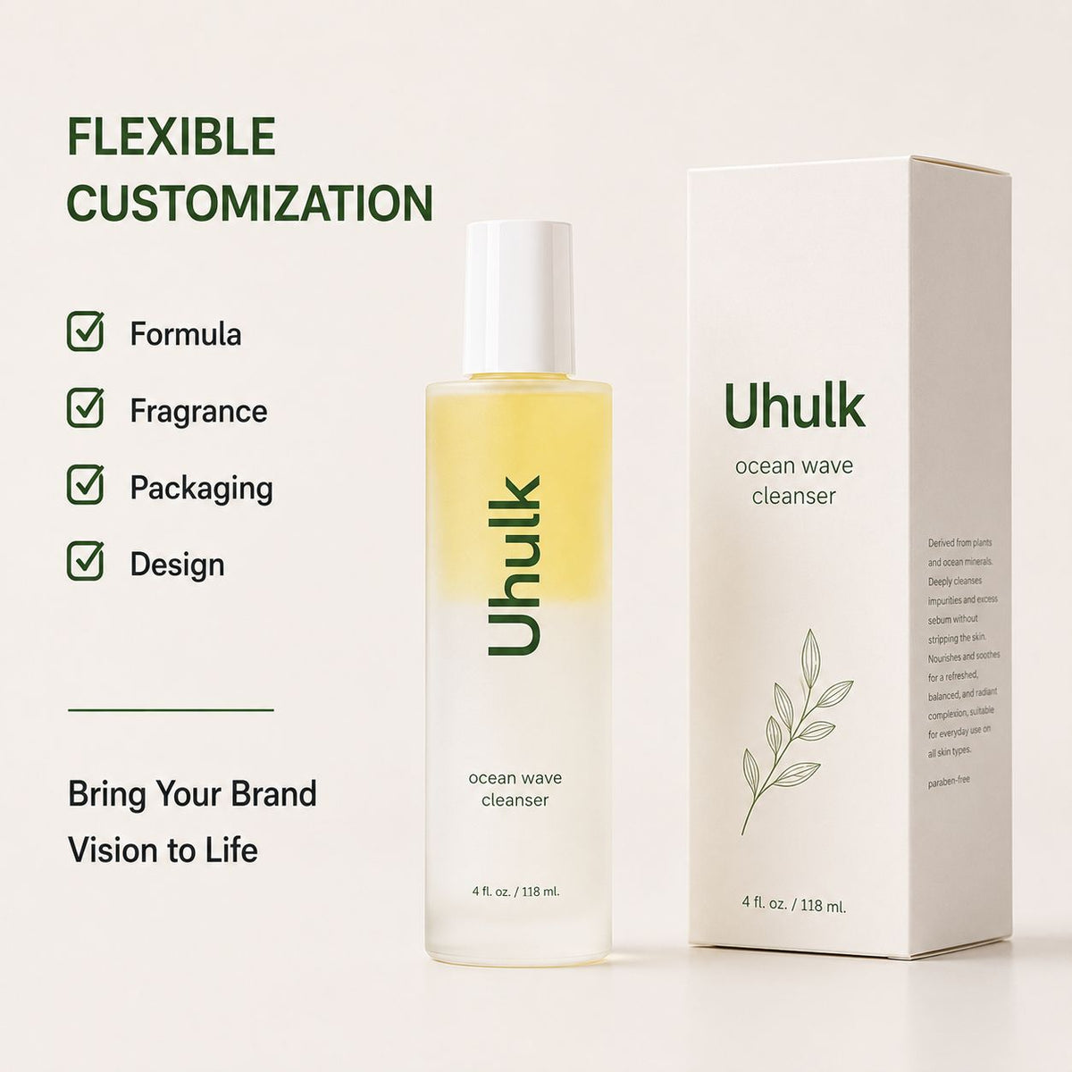 Uhulk Ocean Wave Facial Cleanser