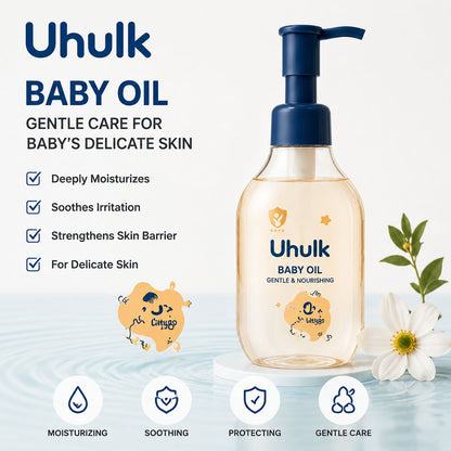 Uhulk Gentle Nourishing Baby Oil