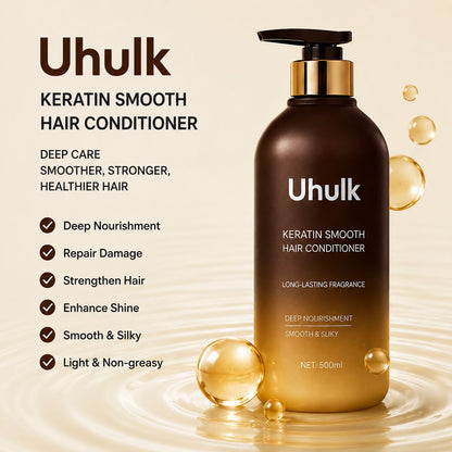 Uhulk Keratin Smooth Hair Conditioner