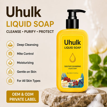 Uhulk Sulfur Purifying Liquid Soap