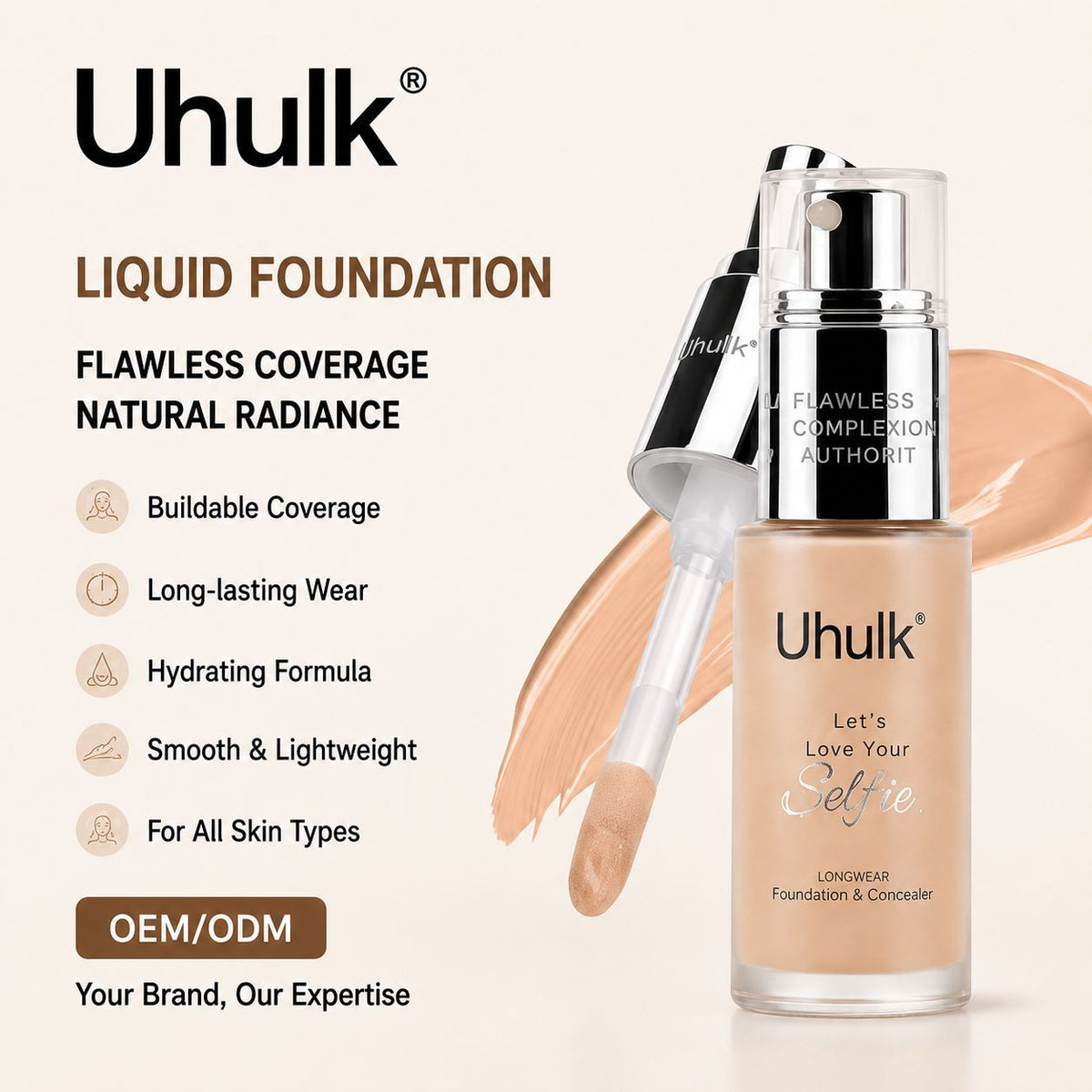 Uhulk Luminous Serum Foundation