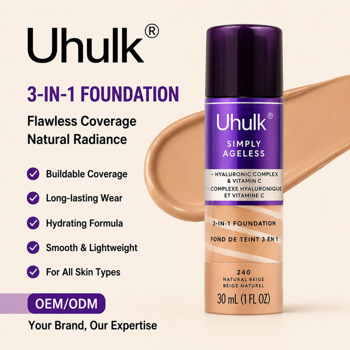 Uhulk AgeLess 3-in-1 Foundation