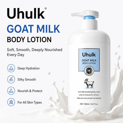 Uhulk Goat Milk Moisturizing Body Lotion