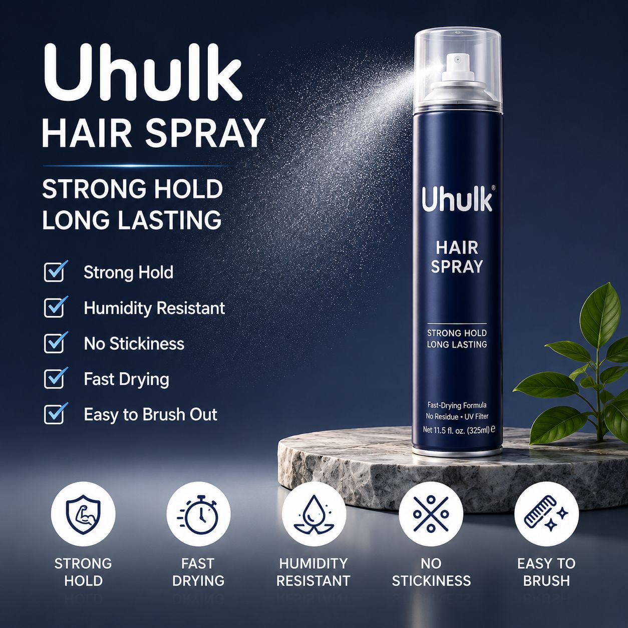 Uhulk Long Lasting Hair Spray