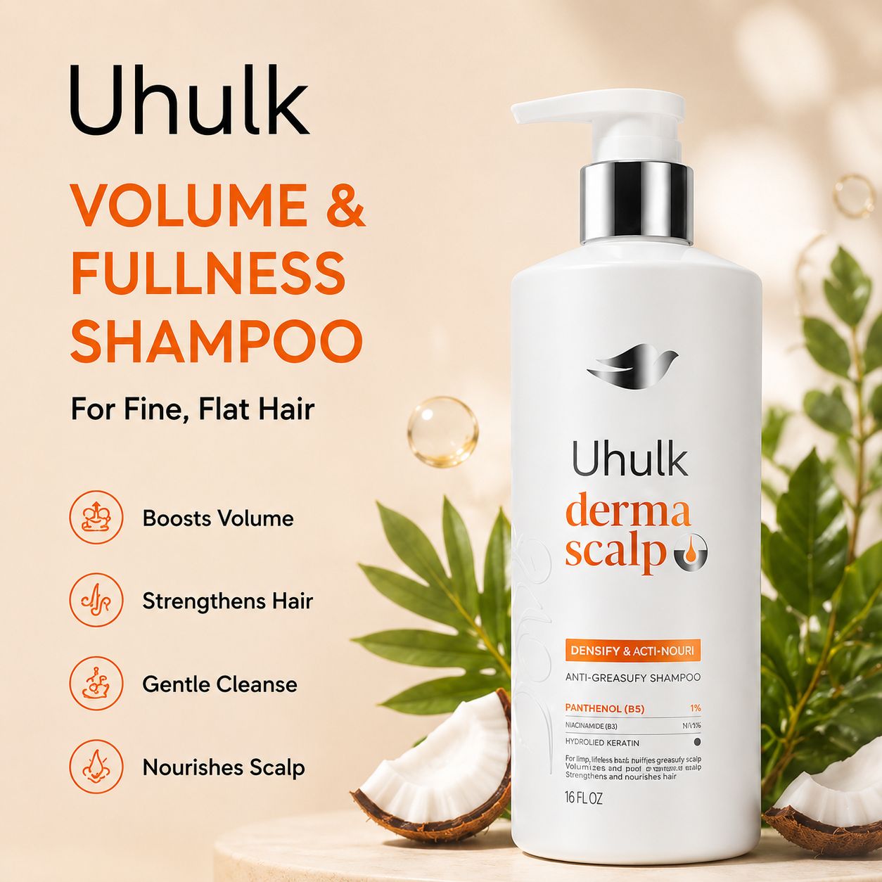 Uhulk Anti-Dandruff Scalp Care Shampoo
