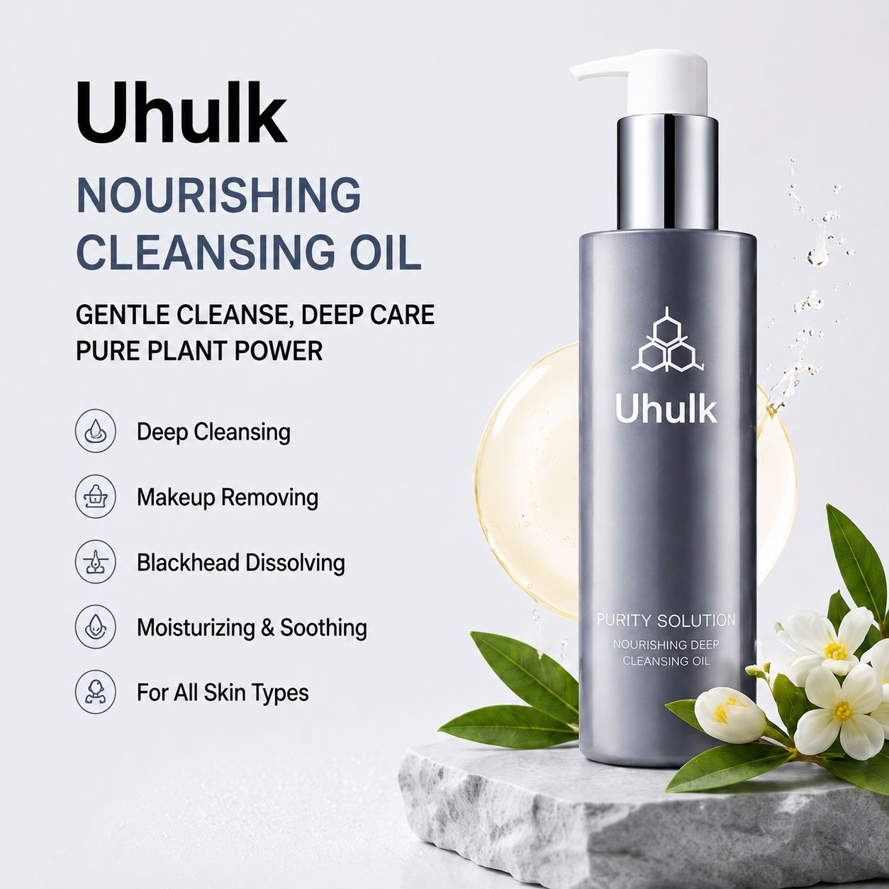 Uhulk Purity Nourishing Cleansing Oil