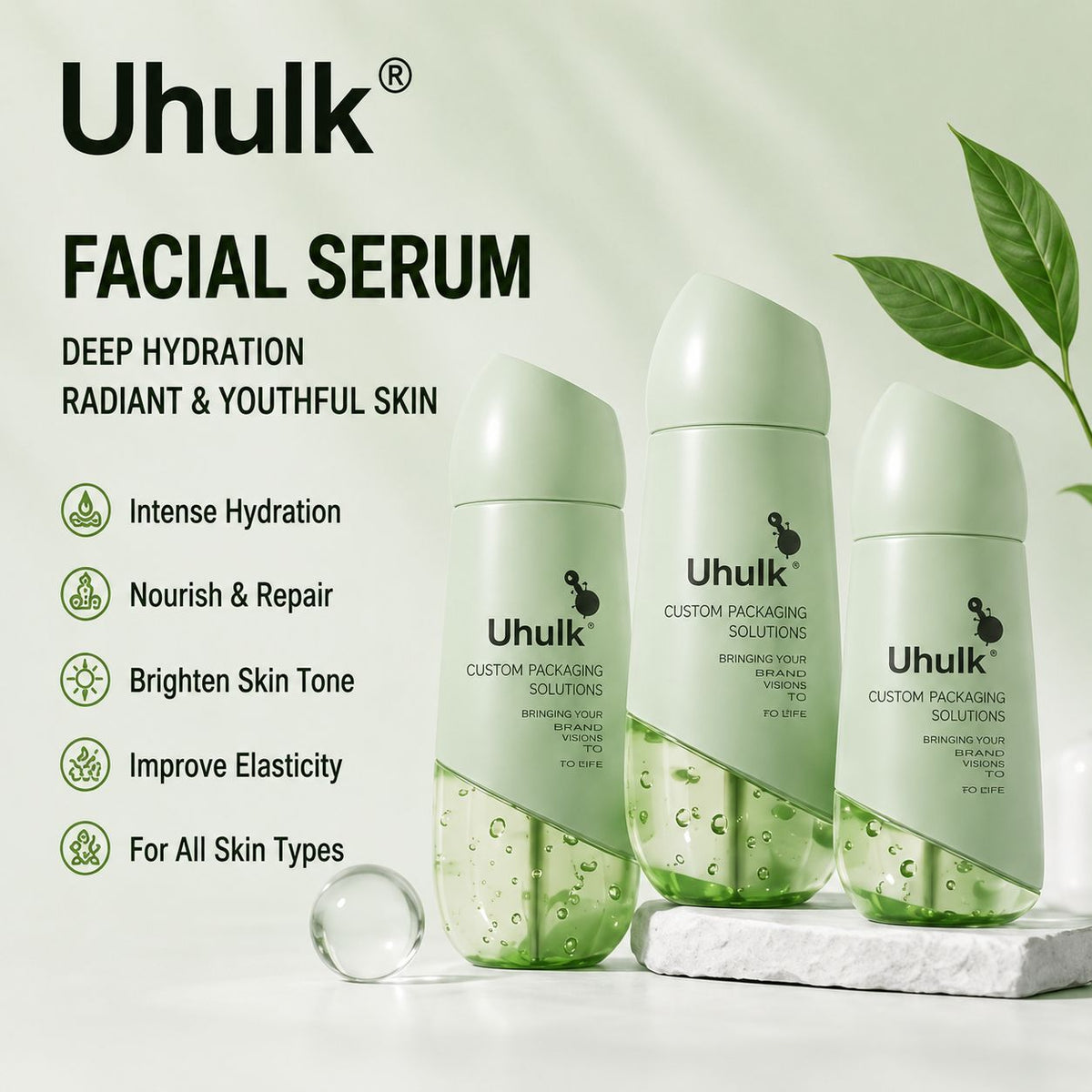 Uhulk Centella Soothing Facial Serum