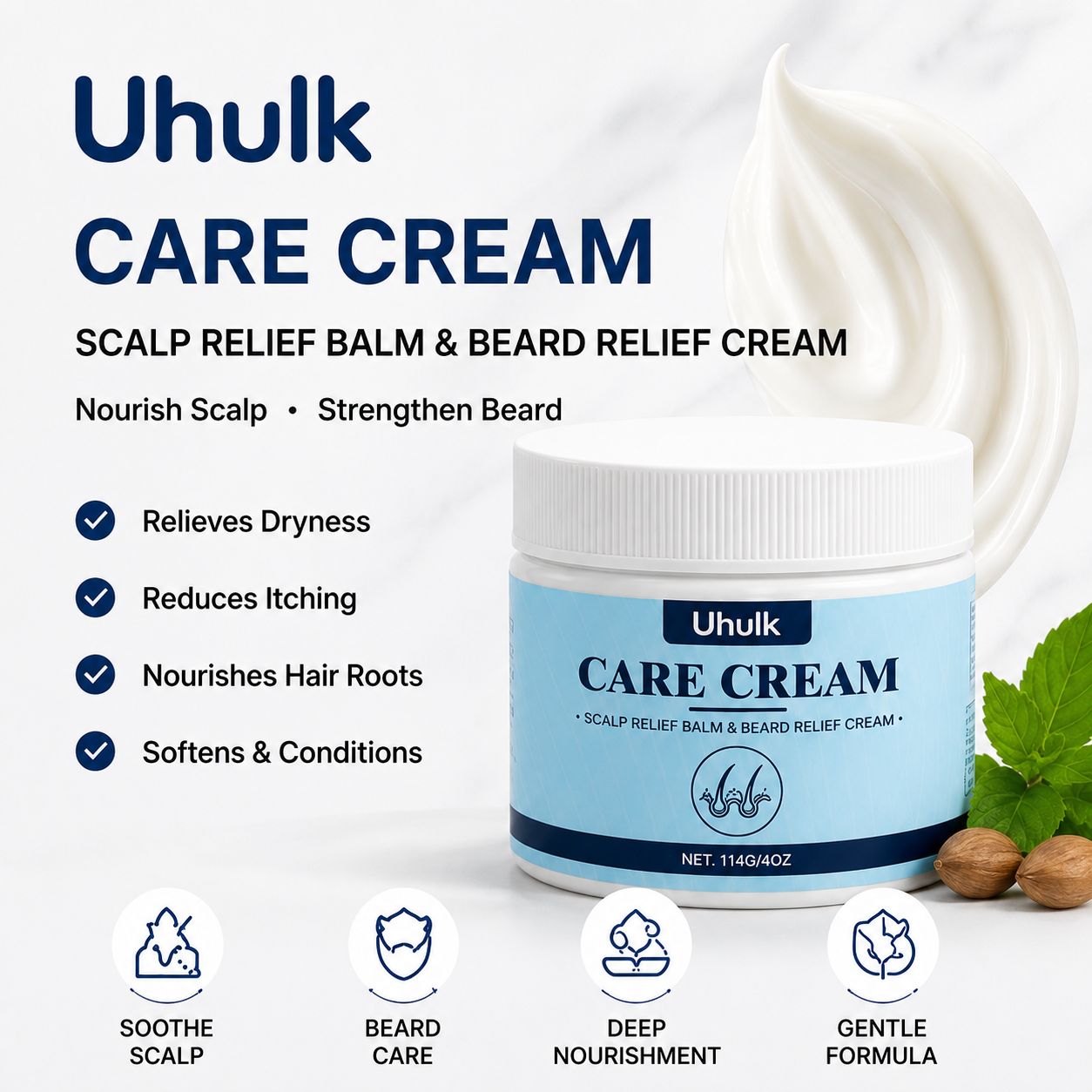 Uhulk Nourishing Beard Care Cream