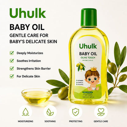Uhulk Olive Touch Baby Oil