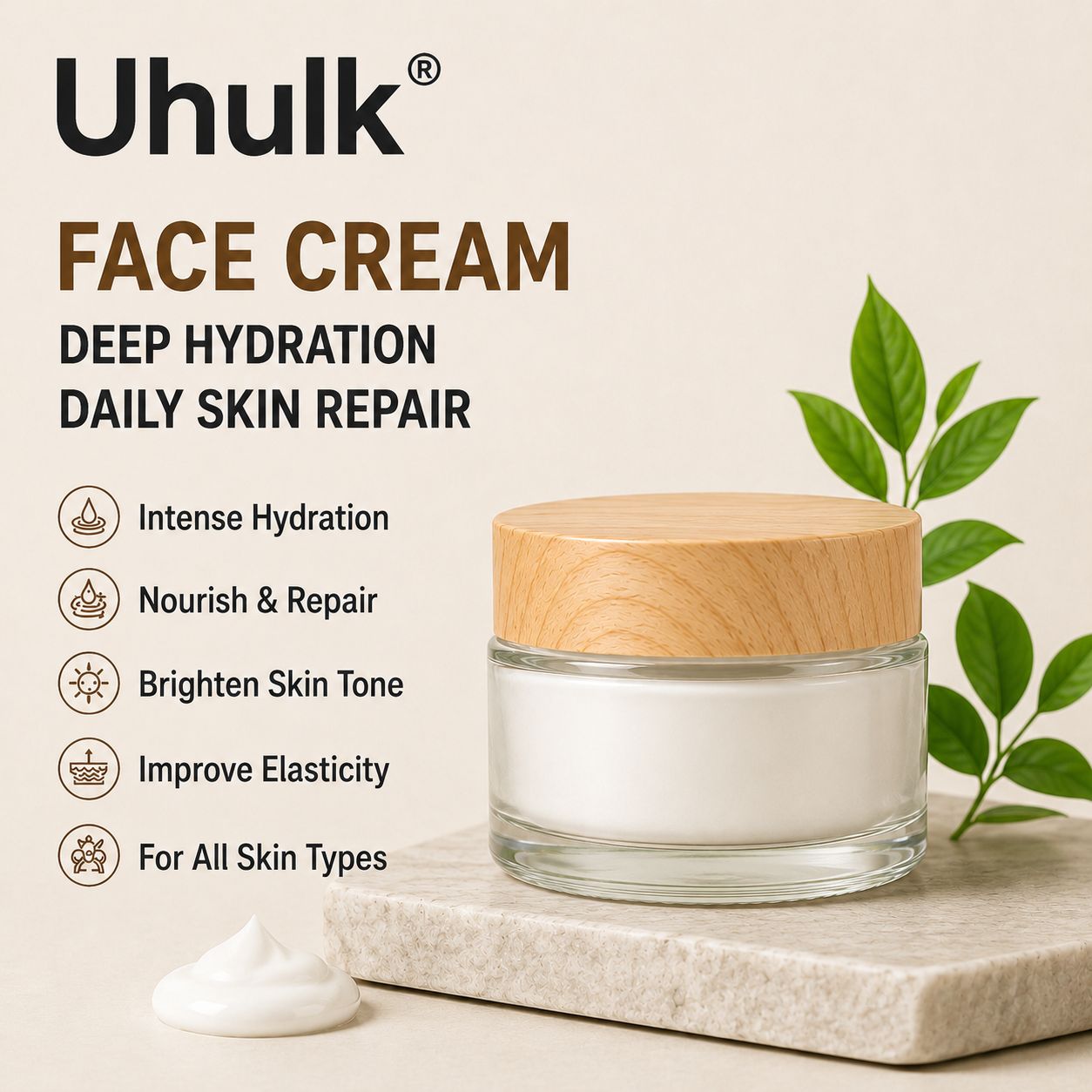Uhulk Jojoba Nourishing Face Cream