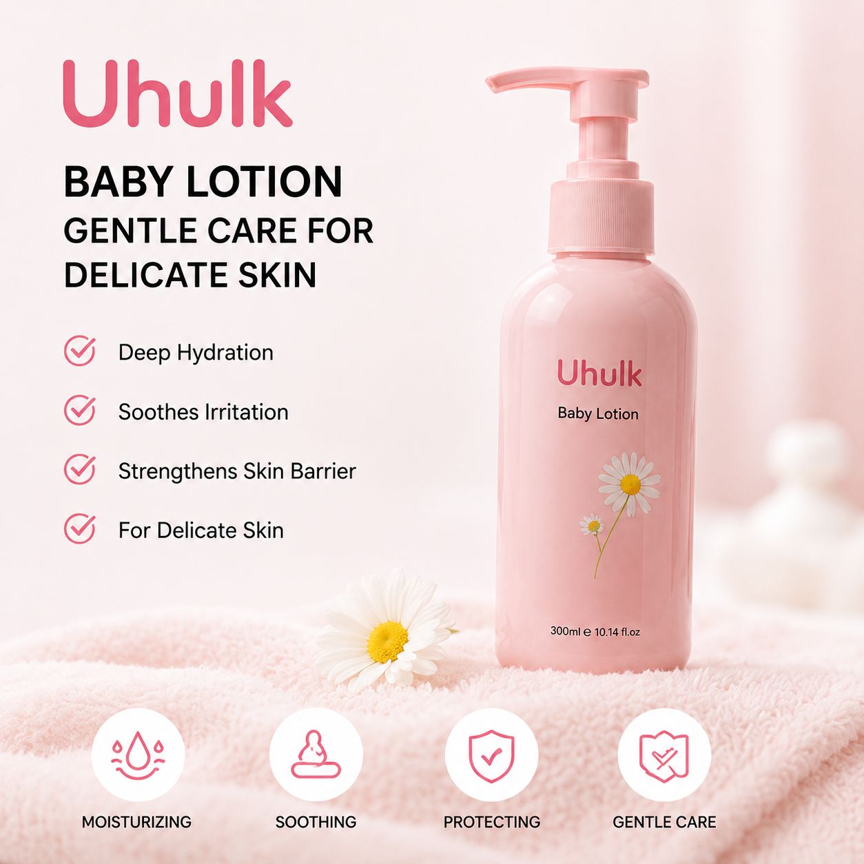 Uhulk Chamomile Soothing Baby Lotion