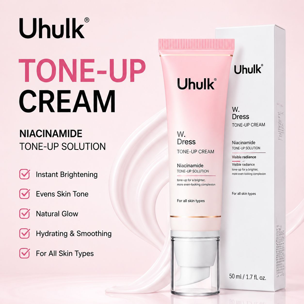 Uhulk Niacinamide Tone-Up Concealer Cream