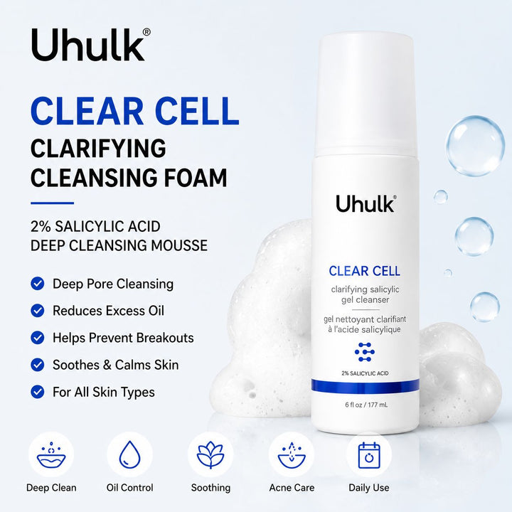 Uhulk Salicylic Foam Cleanser