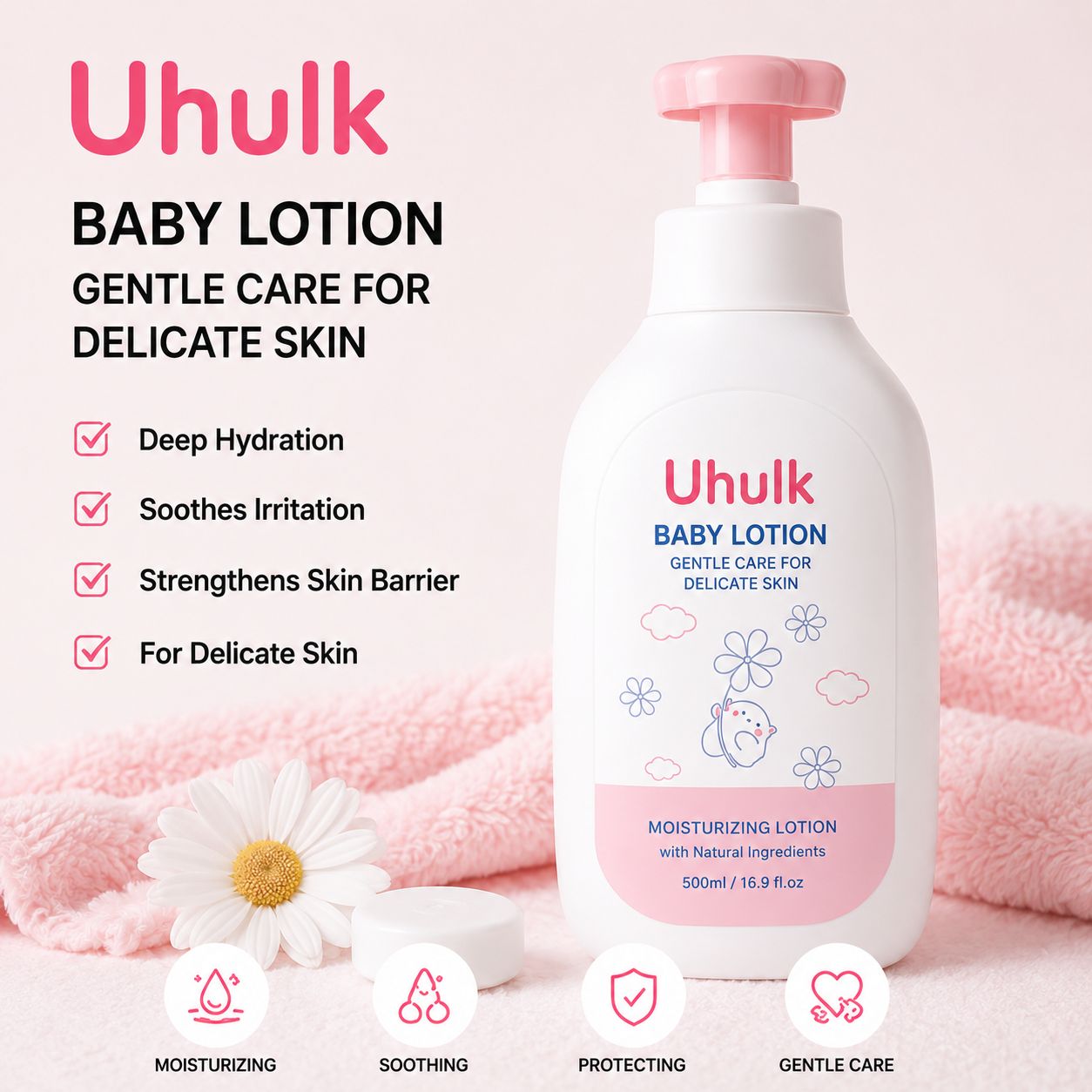 Uhulk Daily Nourishing Baby Lotion