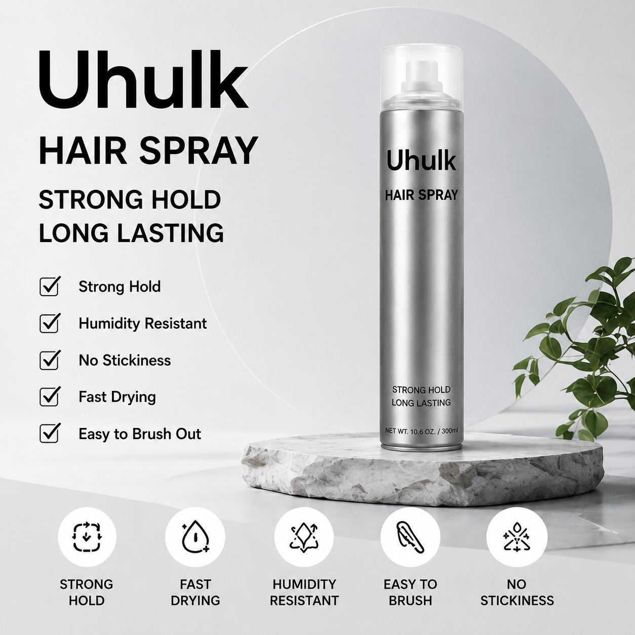 Uhulk Strong Hold Hair Spray