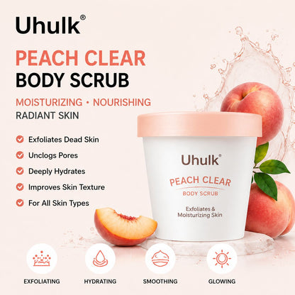 Uhulk Peach Glow Body Scrub