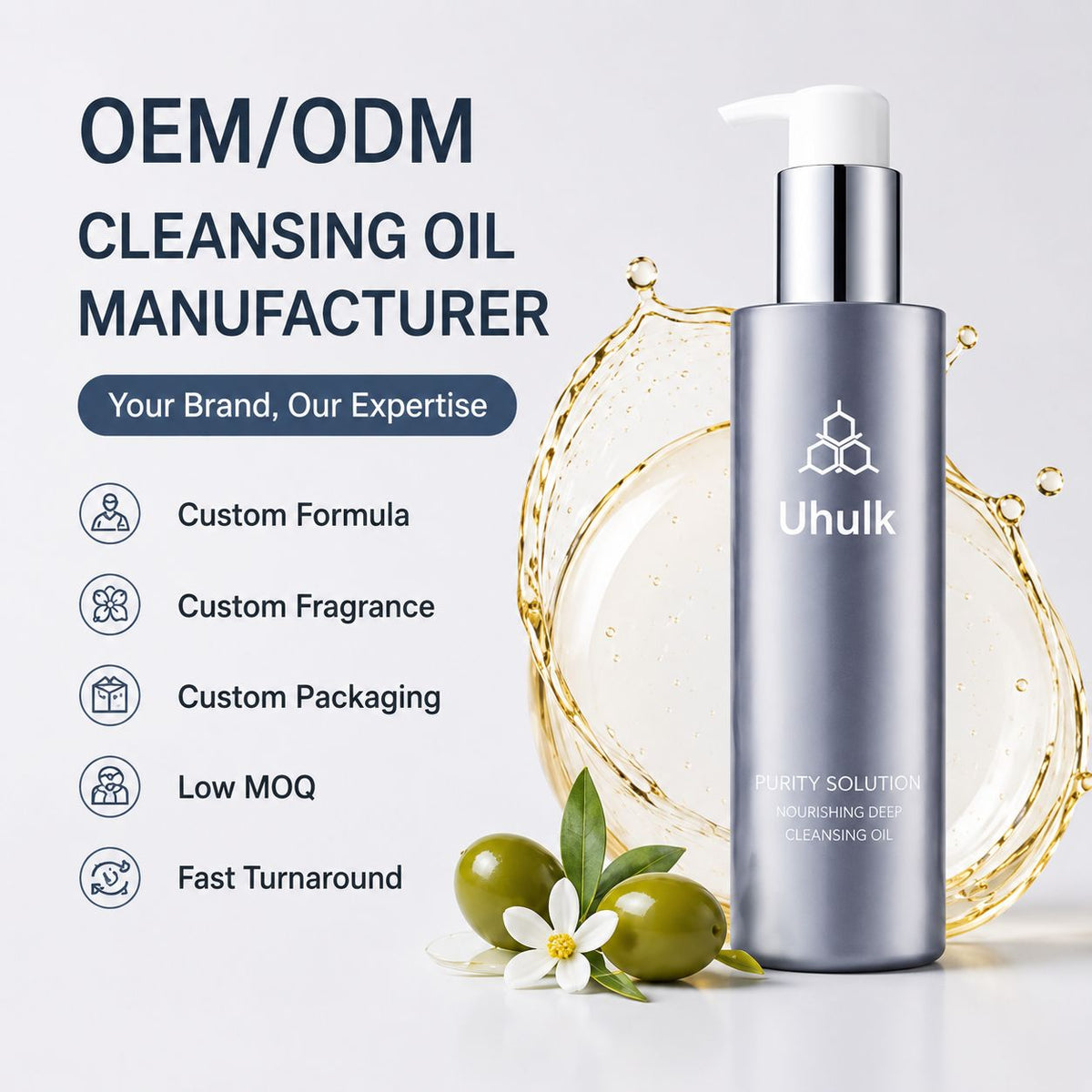 Uhulk Purity Nourishing Cleansing Oil